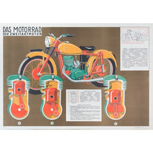 Lade das Bild in den Galerie-Viewer, Das Motorrad